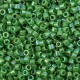 Miyuki delica Beads 11/0 - Opaque Green ab DB-163
